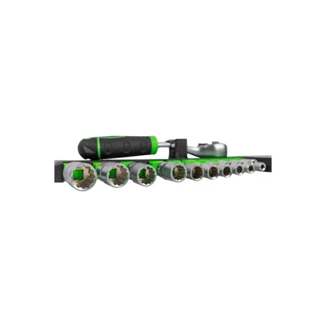 CLICHET CU 72 DINTI 1/4` CU SET TUBULARE HEXAGONALE JBM