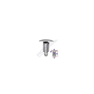 CLIPS DE TAVAN PENTRU FIAT SET 10 BUC