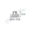 CLIPS FIXARE ELEMENTE EXTERIOARE PENTRU MERCEDES - ALB SET 10 BUC