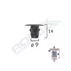 CLIPS FIXARE ELEMENTE ROATA PENTRU HONDA 9X14MM NEGRU SET 10 BUC