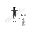 CLIPS FIXARE FORD - NEGRU SET 10 BUC