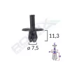 CLIPS FIXARE PENTRU ALFA ROMEO/FIAT 7.5X11.3MM - NEGRU SET 10 BUC