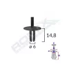 CLIPS FIXARE PENTRU BMW 6X14.8MM - NEGRU SET 10 BUC