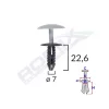 CLIPS FIXARE PENTRU FORD - NEGRU SET 10 BUC
