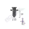 CLIPS FIXARE PENTRU SUBARU 10X19MM NEGRU - SET 10 BUC