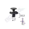 CLIPS FIXARE PENTRU TOYOTA/SUZUKI 7X10.3MM - NEGRU SET 10 BUC