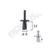 CLIPS FIXARE PENTRU VOLVO 6X14MM - NEGRU SET 10 BUC