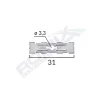 CLIPS FIXARE PLAFONPENTRU GRUP VAG - ALB SET 10 BUC