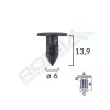 CLIPS GARNITURI PENTRU FIAT 6X13.9 - NEGRU SET 25 BUC