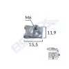 CLIPS METALIC FIXARE UNIVERSAL SET 10 BUC