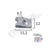 CLIPS METALIC FIXARE UNIVERSAL SET 25 BUC