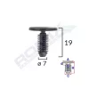 CLIPS TAPITERIE PENTRU CITROEN/PEUGEOT - NEGRU SET 10 BUC