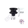 CLIPS TAPITERIE PENTRU GRUP VAG - NEGRU SET 10 BUC