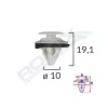 CLIPS TAPITERIE PENTRU MAZDA/SUBARU 10X19.1MM - ALB SET 10 BUC