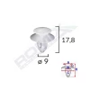 CLIPS TAPITERIE PENTRU MERCEDES/DACIA LOGAN 9X17.8MM - NEGRU SET 10 BUC