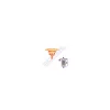 CLIPS TIP GARNITURA PENTRU HONDA4.7X11.2MM - ORANGE SET 10 BUC