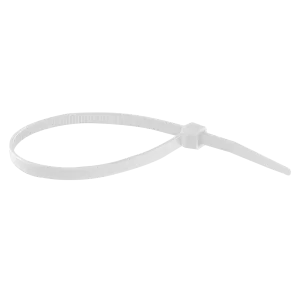 COLIERE NYLON ALBE 2.5*200 MM SET 100 BUC