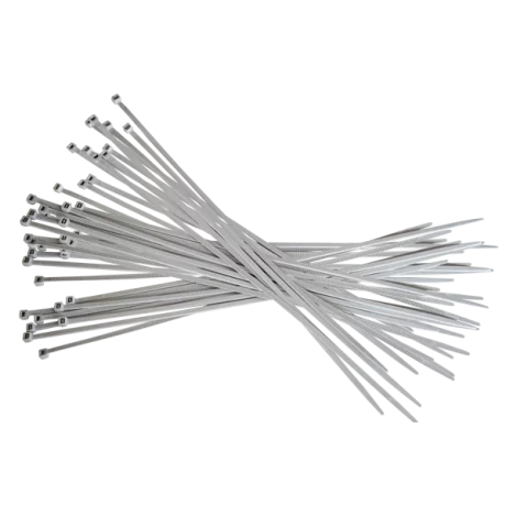 COLIERE NYLON GRI 4.8*360 MM SET 100 BUC