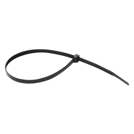 COLIERE NYLON NEGRE 2.5*100 MM SET 100 BUC