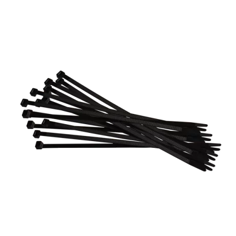 COLIERE NYLON NEGRE 2.5*100 MM SET 100 BUC