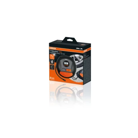 COMPRESOR AUTO 12V 120 W CU AFISAJ DIGITAL TYREINFLATE 450 OSRAM