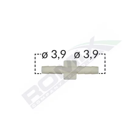 CONECTOR LINIAR FURTUN CONDUCTE UNIVERSAL 3.9MM - GRI SET 5 BUC