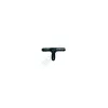 CONECTOR TEU FURTUN CONDUCTE 4.9MM - NEGRU SET 10 BUC
