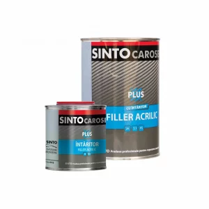 FILLER ACRILIC &#039;PLUS&#039; 5:1 CU INTARITOR, ALB (0.75L + 0.15L) SINTO