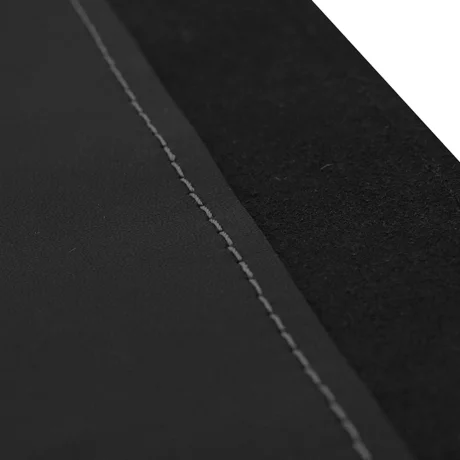 HUSA VOLAN CU SNUR PIELE NATURALA NEGRU 37-38 cm