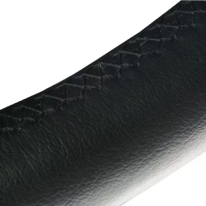 HUSA VOLAN CU SNUR PIELE NATURALA NEGRU 37-38 cm