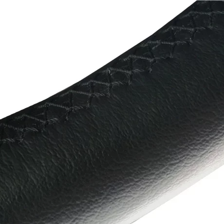 HUSA VOLAN CU SNUR PIELE NATURALA NEGRU 39-40 cm
