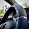HUSA VOLAN LUX ALBASTRU 37-39 CM
