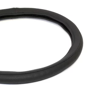 HUSA VOLAN PIELE ECOLOGICA PERFORATA NEGRU 40- 42 CM UMBRELLA