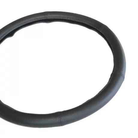 HUSA VOLAN PIELE NATURALA NEGRU 47-49 CM