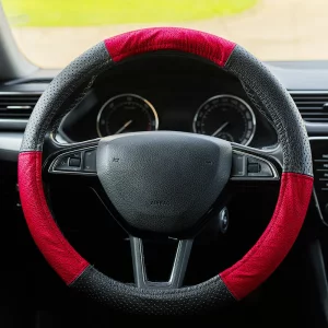 HUSA VOLAN PIELE NATURALA PERFORATA ROSU 37-39 CM MEGA DRIVE