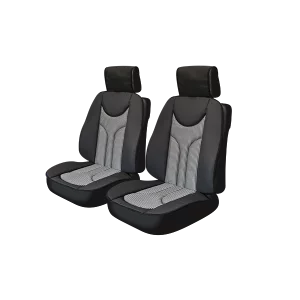 HUSE SCAUN ANATOMIC NEGRU - SET 2 BUC