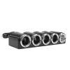 INCARCATOR AUTO PNI LIGHTER 04 CU 4 IESIRI BRICHETA 12V/24V SI 2 IESIRI USB (1A), INDICATOR LED