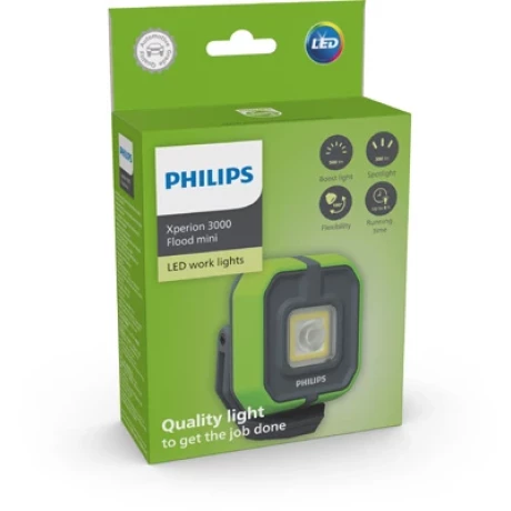 LAMPA DUBLA: PROIECTOR 500 LM SI REFLECTOR 300 LM PHILIPS XPERION 3000