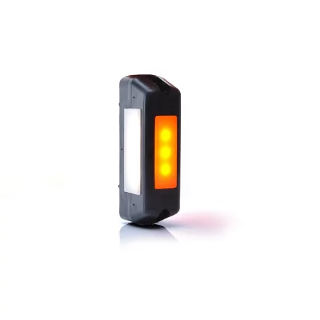 LAMPA GABARIT LED 1080/I W140, 12V-24V, POZITIE ALB / ROSU / PORTOCALIU WAS