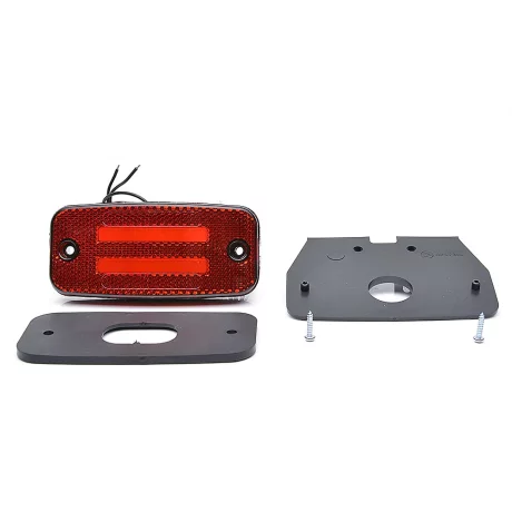 LAMPA GABARIT LED 1139 W158, 12V-24V, POZITIE ROSU WAS