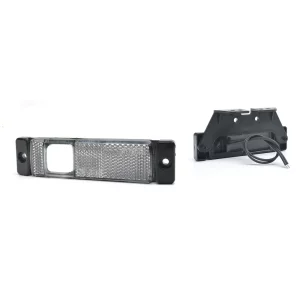 LAMPA GABARIT LED 1237 W45NS, 12V-24V, POZITIE ALB WAS