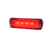 LAMPA GABARIT LED 1339 W189, 12V-24V, POZITIE ROSU WAS