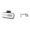 LAMPA GABARIT LED 1401 W198, 12V-24V, POZITIE ALB WAS