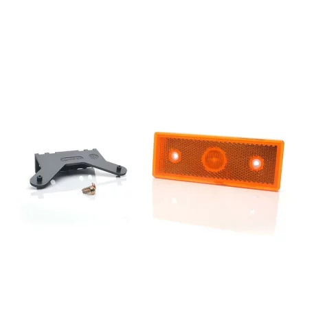 LAMPA GABARIT LED 1412 W201, 12V-24V, POZITIE PORTOCALIU WAS