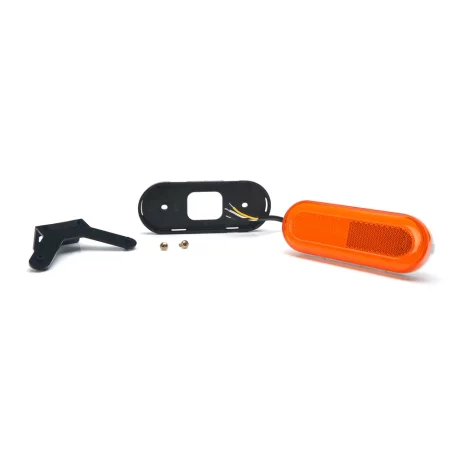 LAMPA GABARIT LED 1420 W198, 12V-24V, POZITIE PORTOCALIU CU SEMNALIZARE WAS