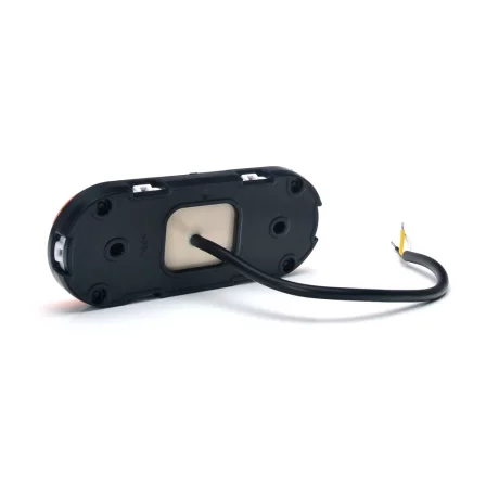 LAMPA GABARIT LED 1420 W198, 12V-24V, POZITIE PORTOCALIU CU SEMNALIZARE WAS