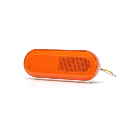 LAMPA GABARIT LED 1420 W198, 12V-24V, POZITIE PORTOCALIU CU SEMNALIZARE WAS