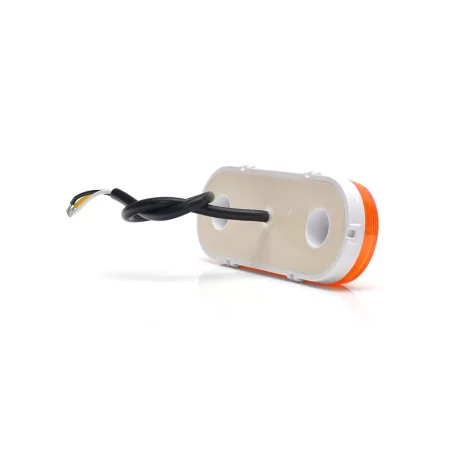 LAMPA GABARIT LED 1420 W198, 12V-24V, POZITIE PORTOCALIU CU SEMNALIZARE WAS