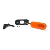 LAMPA GABARIT LED 1420 W198, 12V-24V, POZITIE PORTOCALIU CU SEMNALIZARE WAS