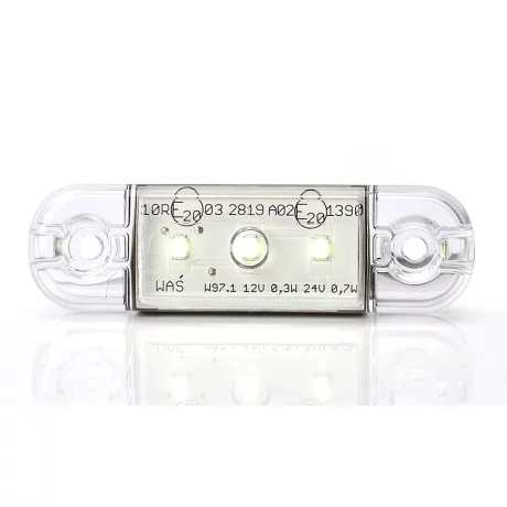 LAMPA GABARIT LED 710 W97.1, 12V-24V, POZITIE ALB WAS